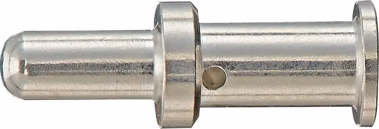 HARTING Yellok - Contatto a crimpare Perno di contatto (M) 0,14 mm² - 0,37 mm² AWG26 - AWG22 argento, 1 pezzo Materiale: lega di rame