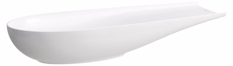 LAUFEN Il Bagno Alessi Vasque, sans trop-plein, 100x38cm, bonde incluse, H8189744001121, H8189744001121