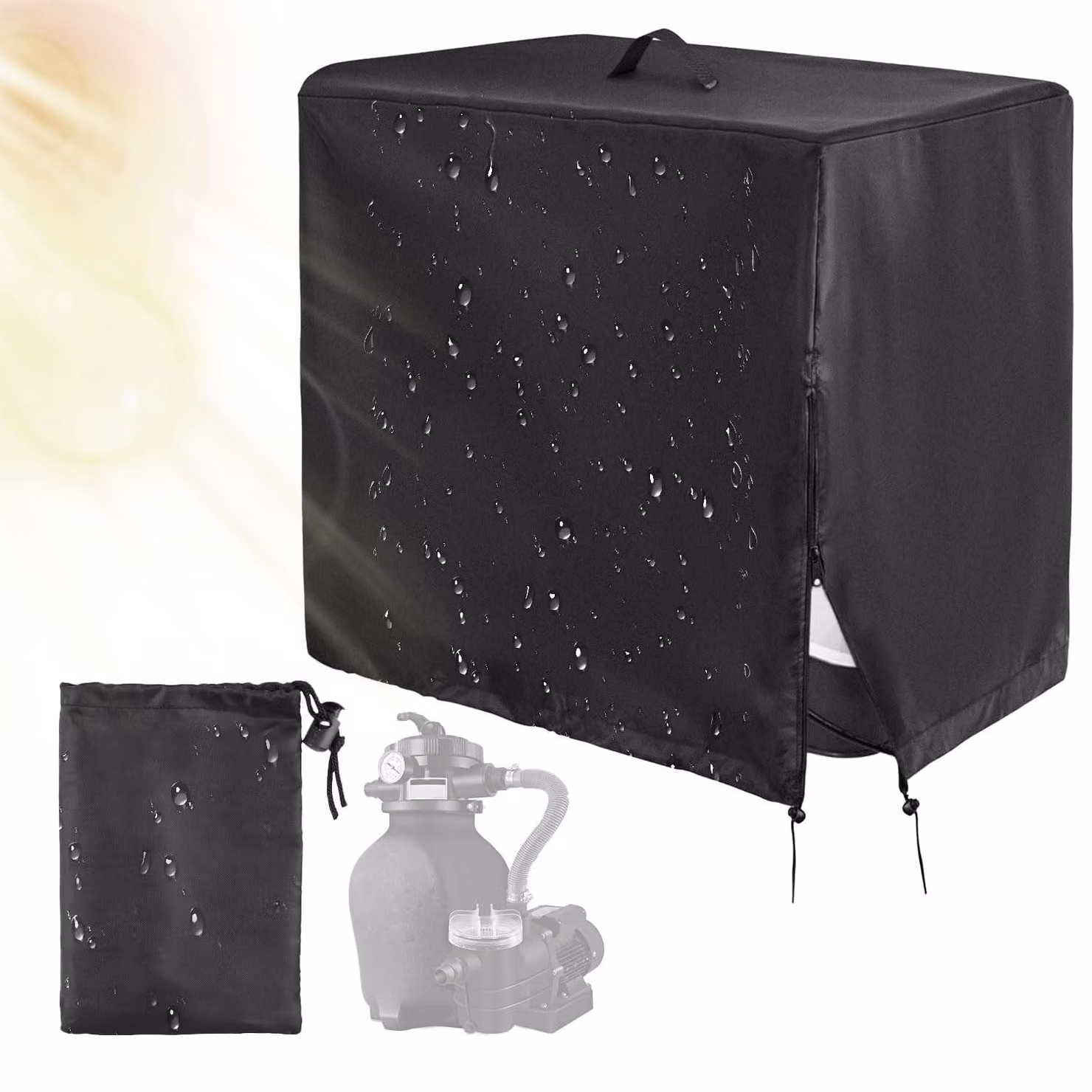 Copertura per pompa per piscina – Resistente ai raggi UV e completamente impermeabile