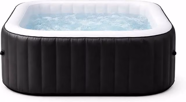 Vasca Idromassaggio Piscina Spa Gonfiabile Armonia 4 Adulti 682 L in PVC Grigio