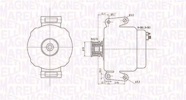 MAGNETI MARELLI Generator 063731481010