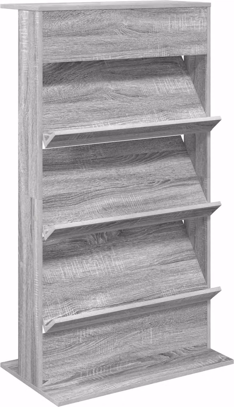 Scaffale per riviste Grigio Sonoma 70 x 41 x 126 cm