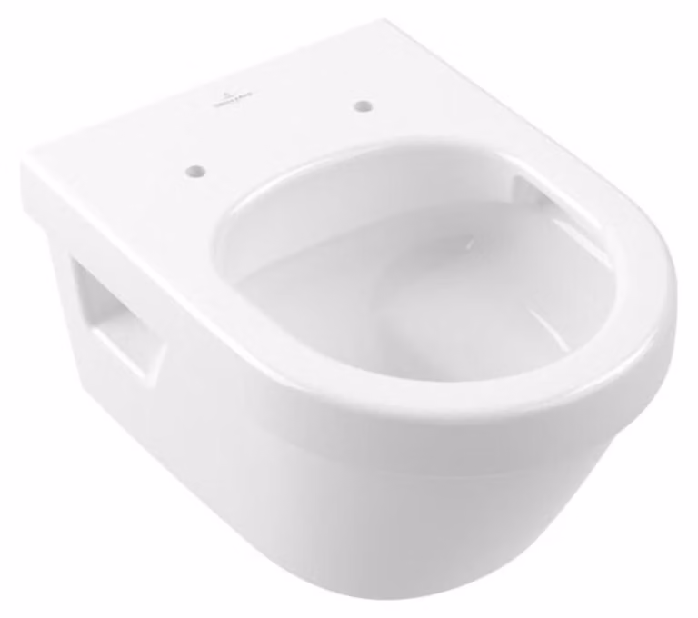 Villeroy & Boch Architectura WC à fond creux Compact, DirectFlush, suspendu, 350x480mm, blanc, 4687R001, 4687R001