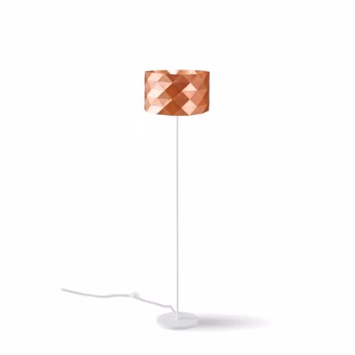 Piantana Moderna Polilux ® Rame E Metallo 1 Luce E27