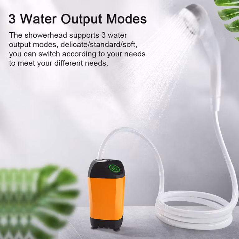 Set doccia portatile da esterno - Doccia elettrica con motore in rame puro per casa, campeggio, dormitori