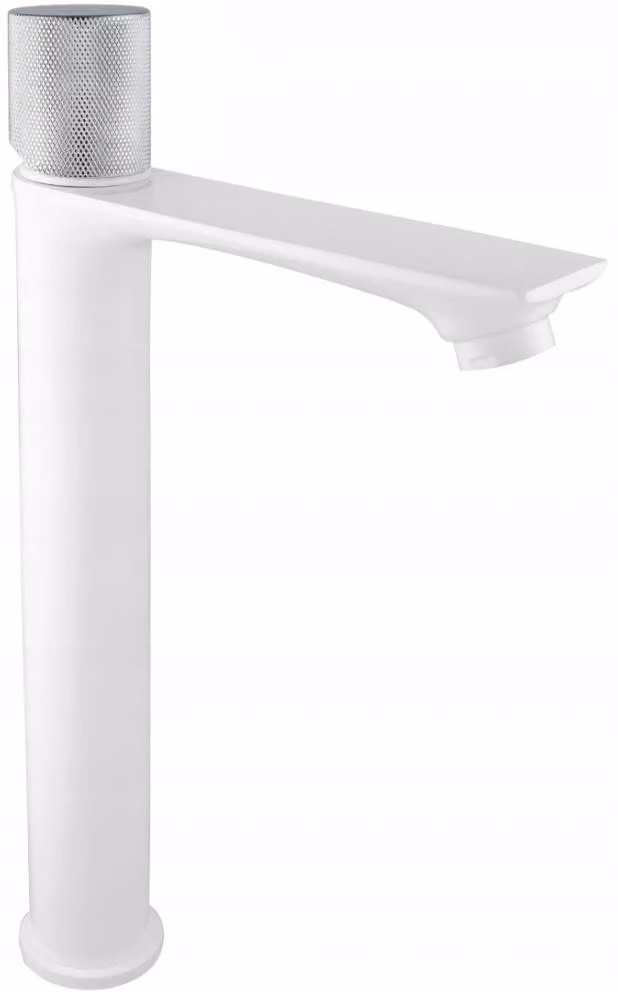 Mexen Royo One rubinetto alto da lavandino, bianco/cromo - 72211-22