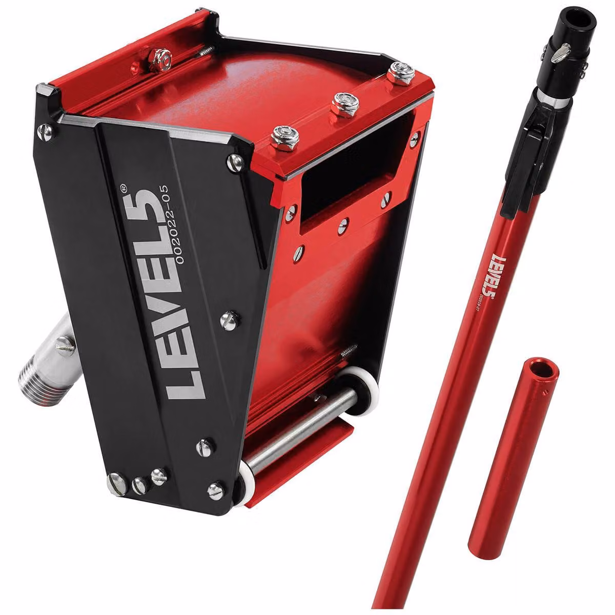 LEVEL5 Profi 3" Nail Spotter Riempitivo per fori di viti + Set manico telescopico 4-571
