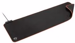 Tappetino per mouse Trust GXT 764 Glide Flex RGB XXL, Nero