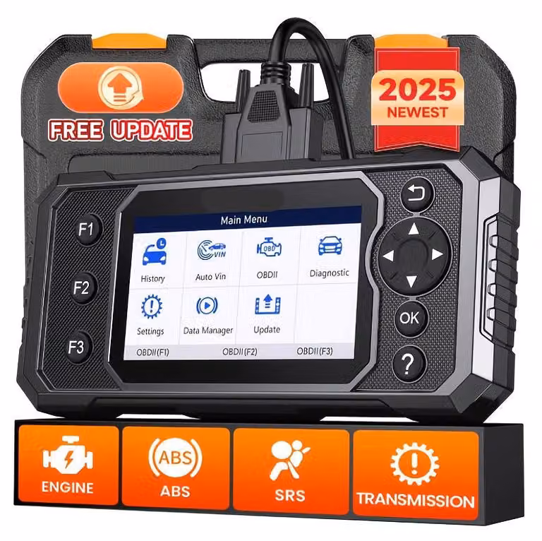 Tester per batterie da 12V e 24V, con risultati rapidi e display LCD
