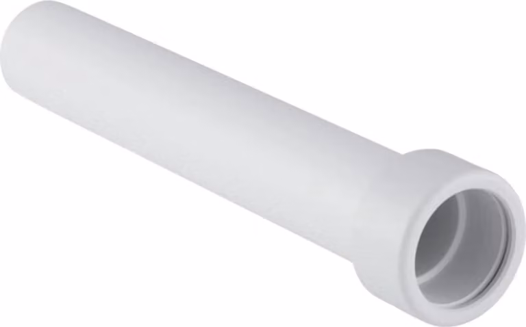 Prolunga Geberit con raccordo a pressare d40/25 mm, bianco, PP, asta con 1 pz.