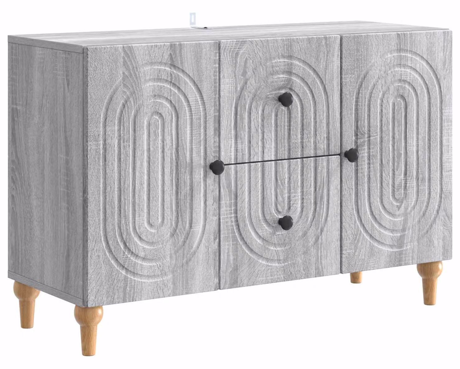 Mobile TV Grigio Sonoma 89 x 34,5 x 60 cm Legno ingegnerizzato