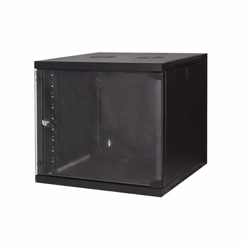 Armadio rack da muro Link 19 9U colore nero L 49 cm, P 54 cm, H 60 cm – 2