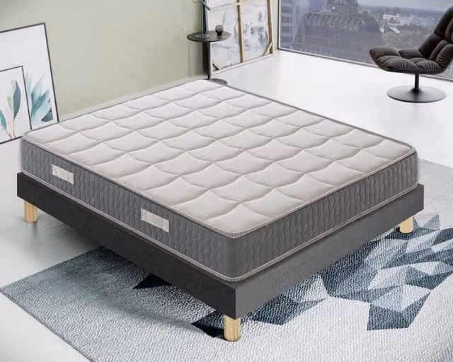 Materasso Matrimoniale 200x200 in Memory Foam,Altezza 21 cm - Ortopedico e confortevole - Alta densità