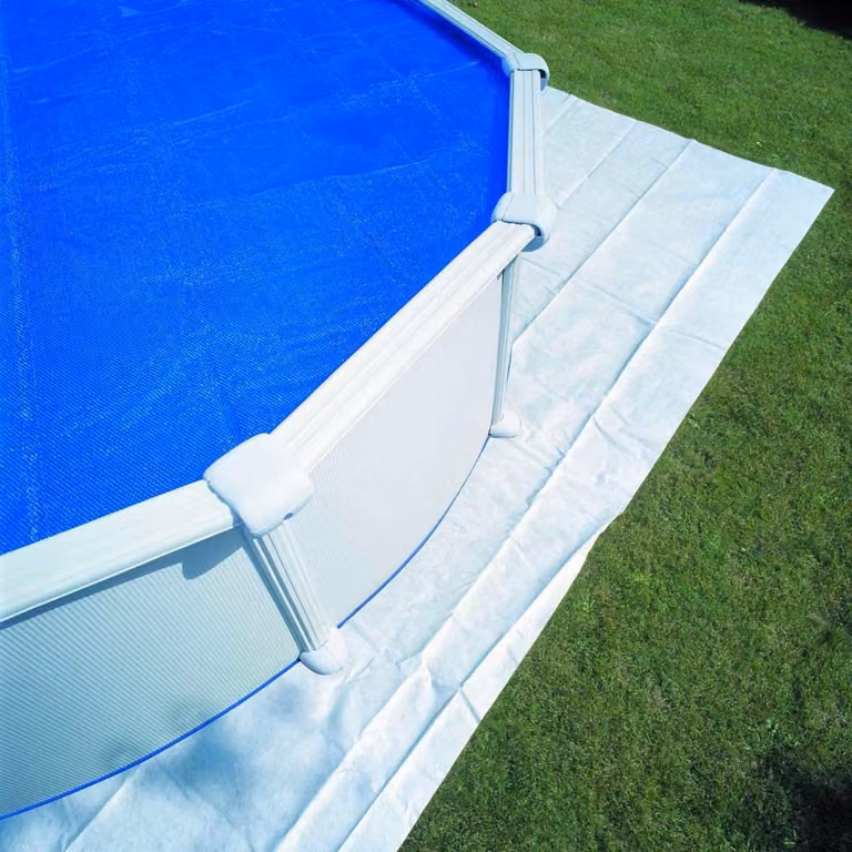 Telo di fondo 3,50 mx 3,50 m per piscina Ø3,50 m, spessore 100 g/m²