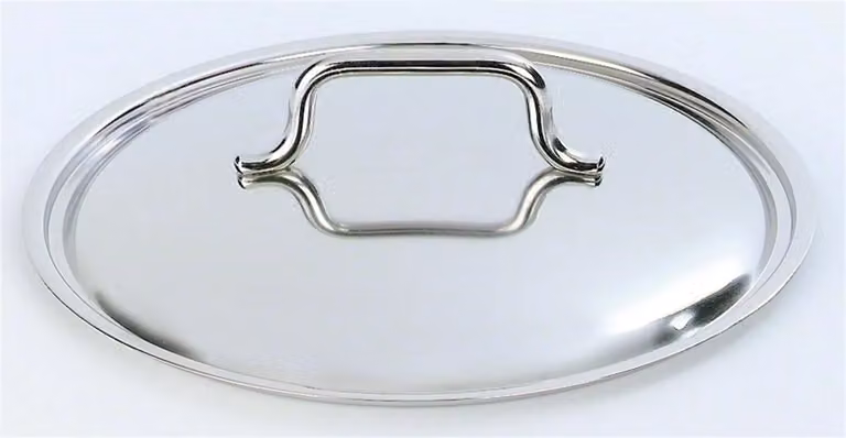 Coperchio in acciaio inox inox, linea Apollo, diam. 18cm