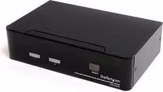 KVM Switch Startech.Com DVI USB a 2 porte, Nero, SV231DVIUA