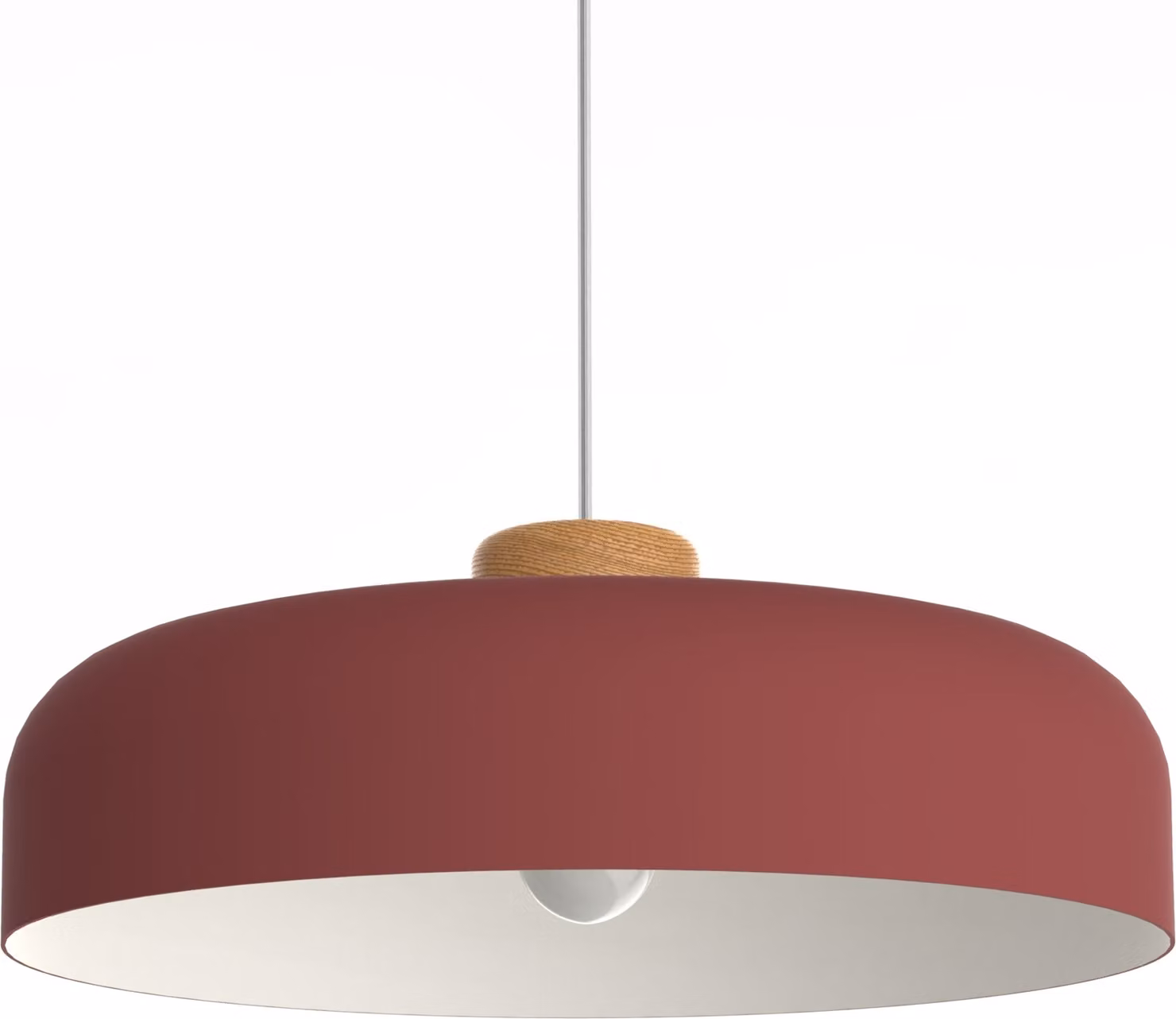 Lampada A Sospensione Bois Bicolore