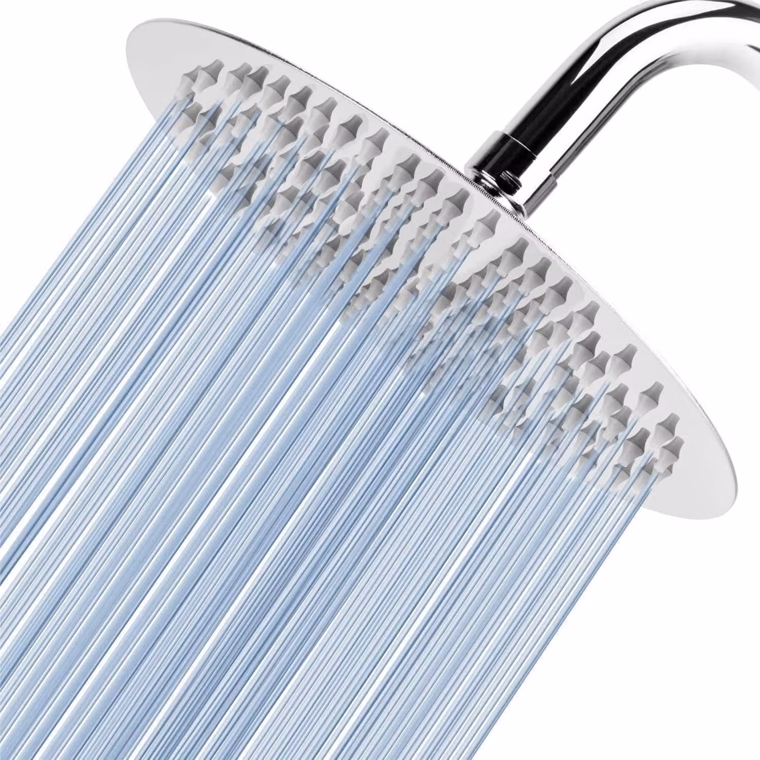 Soffione doccia rotondo - Acciaio inox 304 - 20 cm - Cromato
