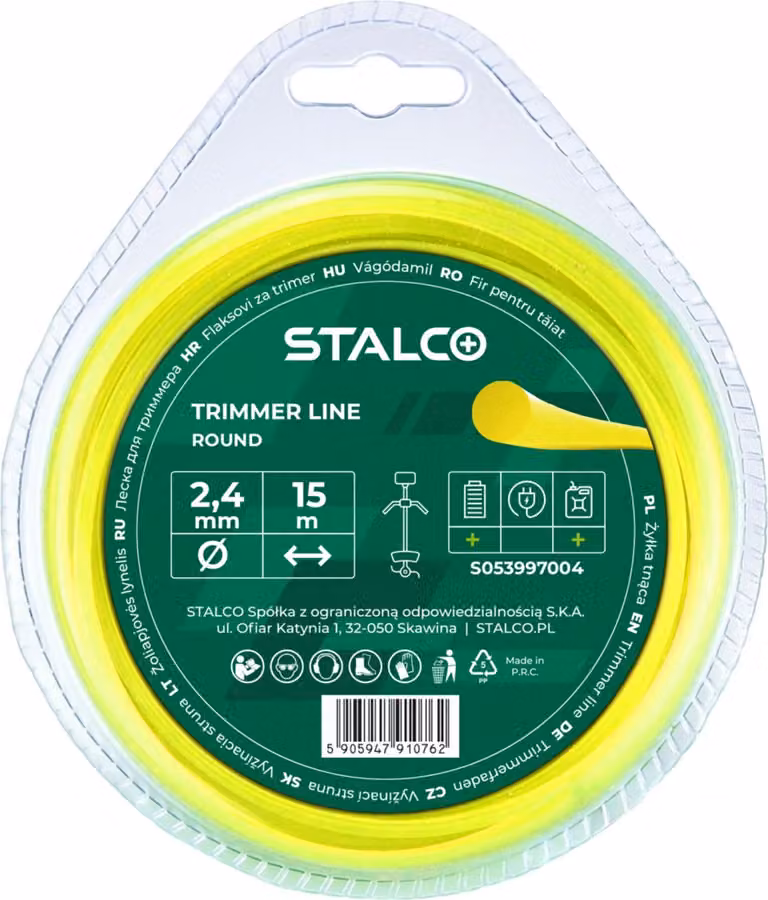 STALCO filo da taglio rotondo 1,3 mm x 15 m S053997001