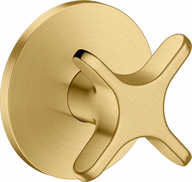 hansgrohe AXOR One robinet d'arrêt encastré, avec poignée croisillon, 48771950, 48771950