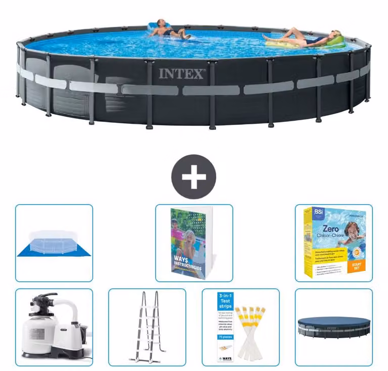 Ultra XTR Pool Rund - 732x132 cm - Set da 6 pezzi, modello S546