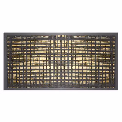 Quadro su tela Griglia dorata Pintdecor