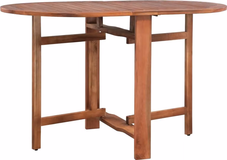 Tavolo da Giardino 120x70x74 cm in Massello di Acacia