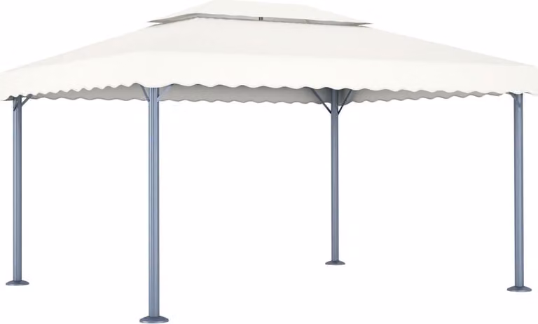 The Living Store Pavillon 400 x 300 cm Crema Alluminio