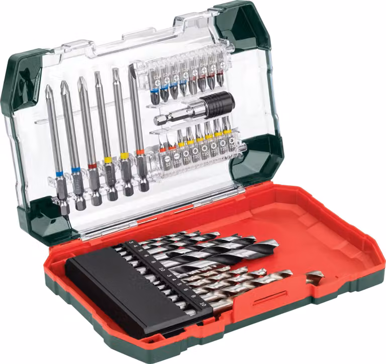 Assortimento di punte in custodia morbida - 35 pezzi