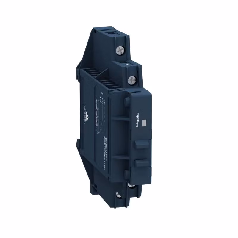 Relè a semiconduttori Schneider Electric, montaggio su guida DIN, tensione di alimentazione: 4-32 V CC, corrente: 1-60 V CC, 12 A, commutazione in corrente continua SSM1D212BD