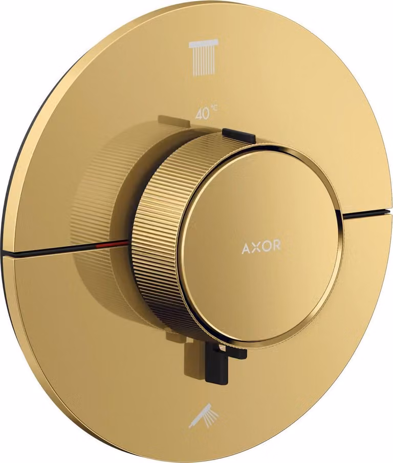hansgrohe AXOR ShowerSelect ID thermostat, encastré, rond, 2 consommateurs, 36750990, 36750990