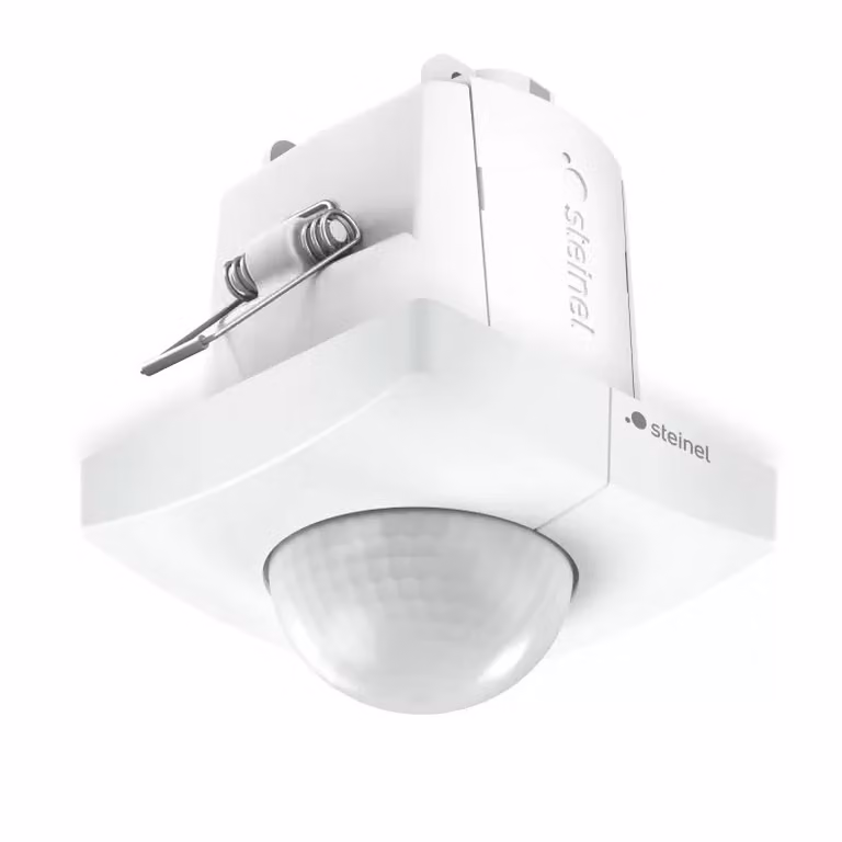 Rilevatore di presenza Steinel a infrarossi passivi, da incasso a soffitto, IP20, portata massima a 360°: Ø 40 m (1257 m²) 079635