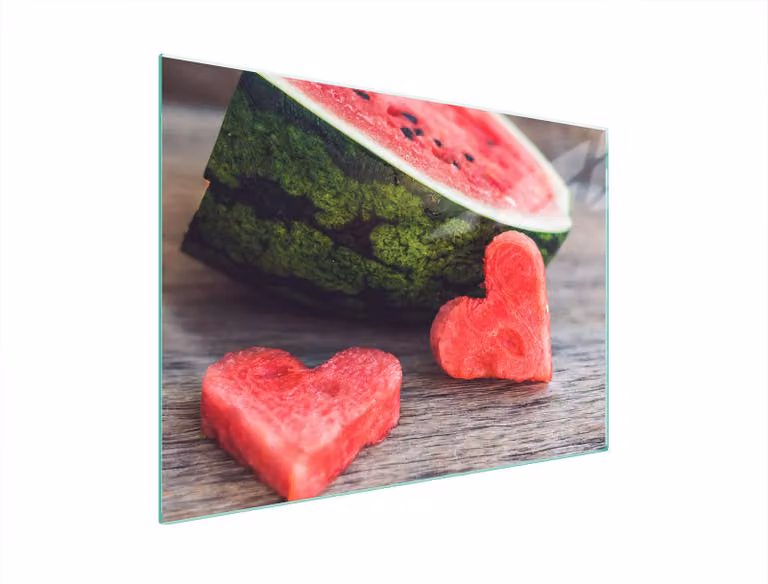 Piastra Protettiva In Vetro Per Cuore 70X52 Melone D'acqua