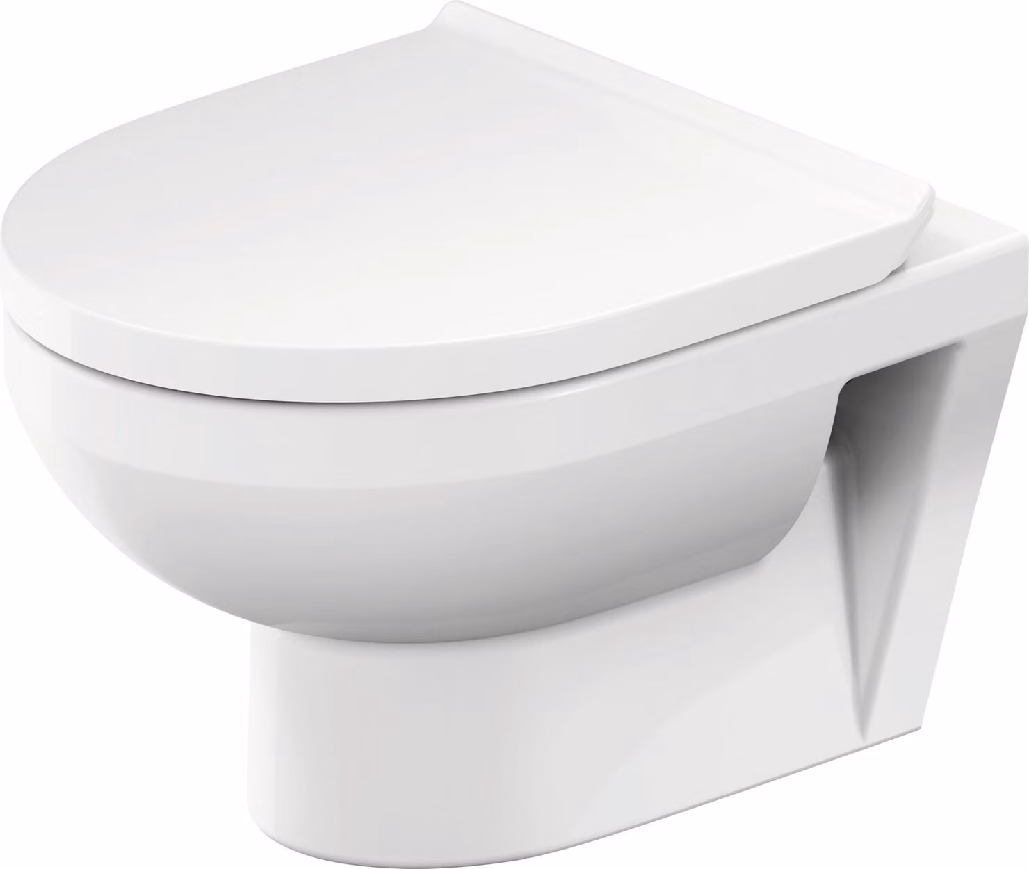 Duravit No.1 WC suspendu Compact, rimless, 365x480mm, sortie horizontale, 2575092000, 2575092000