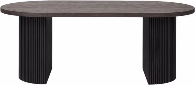 Tavolino da salotto Boavista marrone scuro 120x60 cm
