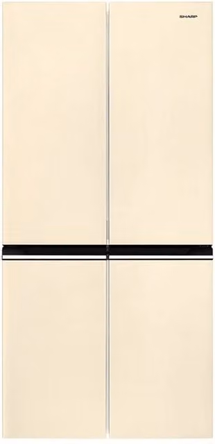 Frigorifero side-by-side Sharp SJ-NFA15IMXJE-EU2 libera installazione 4 porte 488 L Advanced NoFrost crema classe E