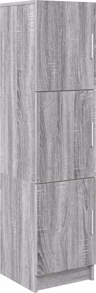 Credenza Grigio Sonoma 31.5 x 32 x 122.5 cm