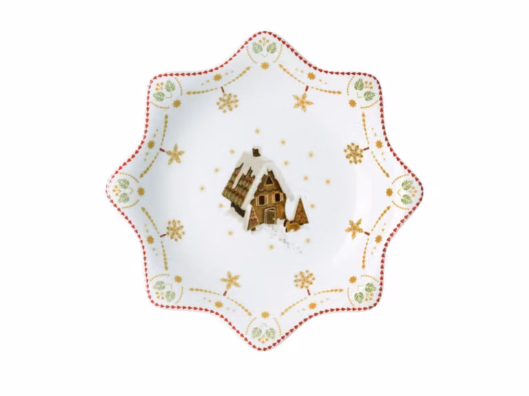 Christmas Love Vassoio A forma di stella - 25 cm