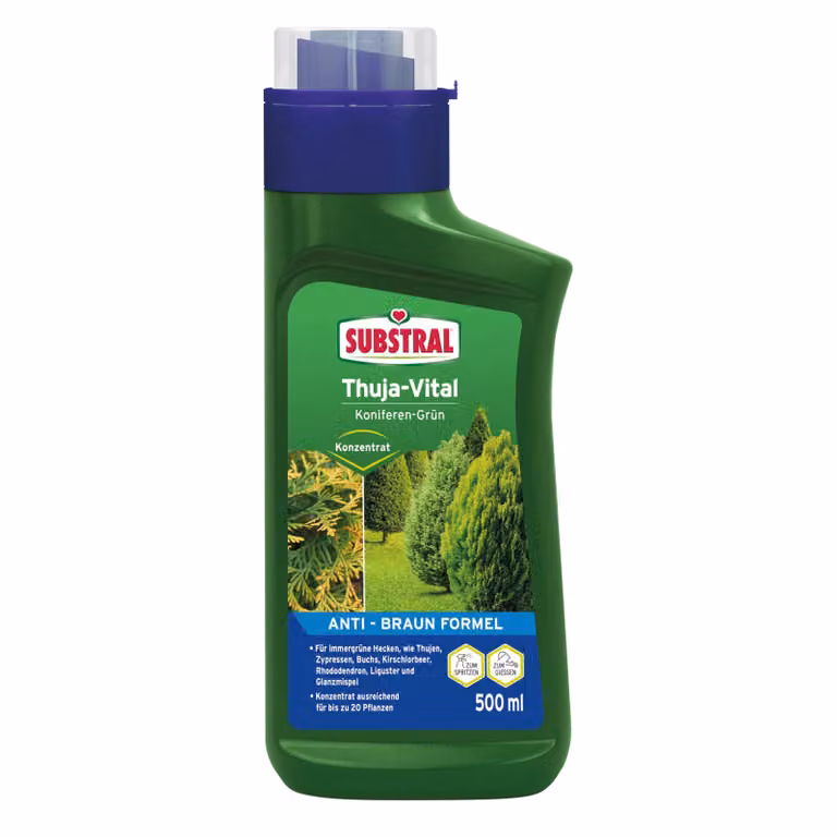 SUBSTRAL® 66600 SUBSTRAL® Thuja-Vital Baum- und Strauchdünger 0,5 l