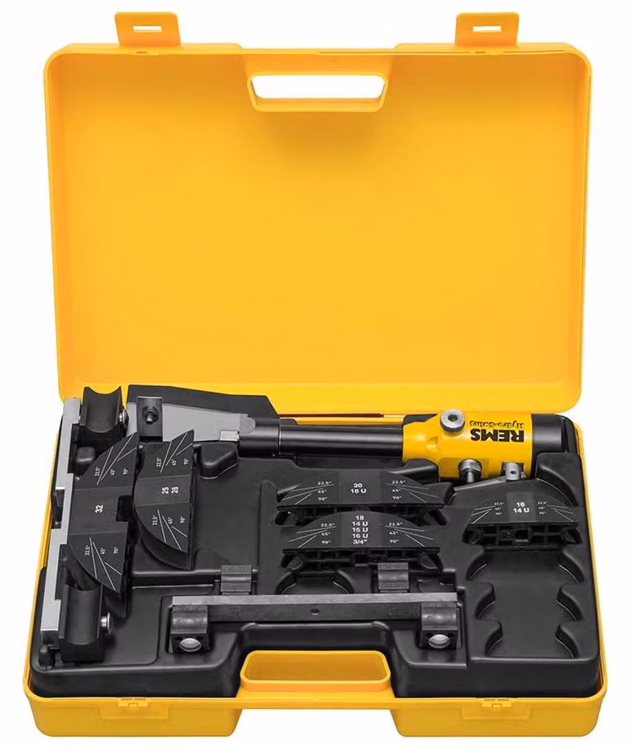 Set di piegatubi manuali Rems idraulici Hydro-Swing 16-32