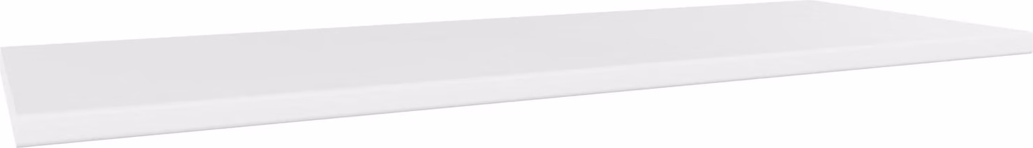 Piano di lavoro da cucina largo 165 cm, spessore 38 mm, bianco opaco Cucina Aria