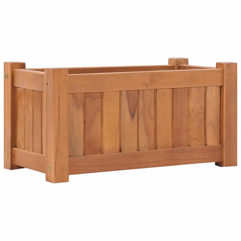 Letto rialzato 50x25x25 cm in legno massiccio di teak