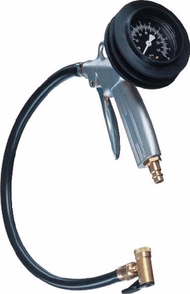 Gonfiatore manuale per pneumatici airmaster-standard con tappo a leva DN 7,2 EWO