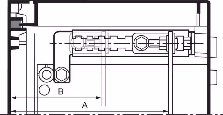 Schneider Electric Guide di regolazione della profondità NSYDPLM250