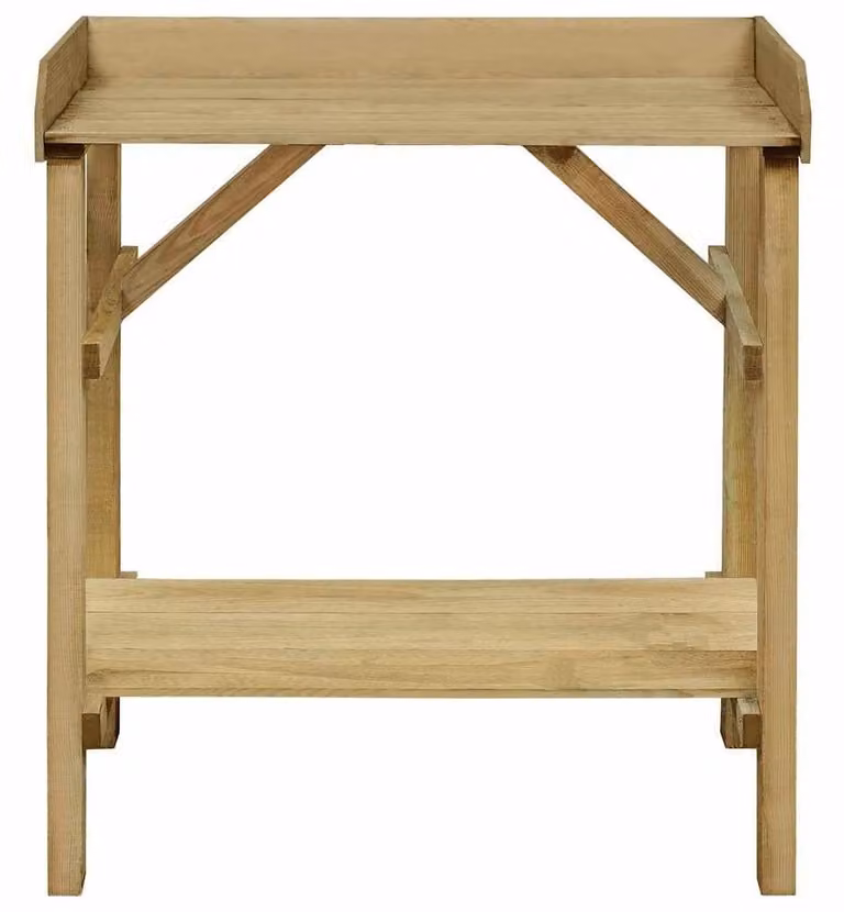 Solidchoice - Tavolo da coltivazione in legno di pino impregnato, 75 x 40 x 90 cm