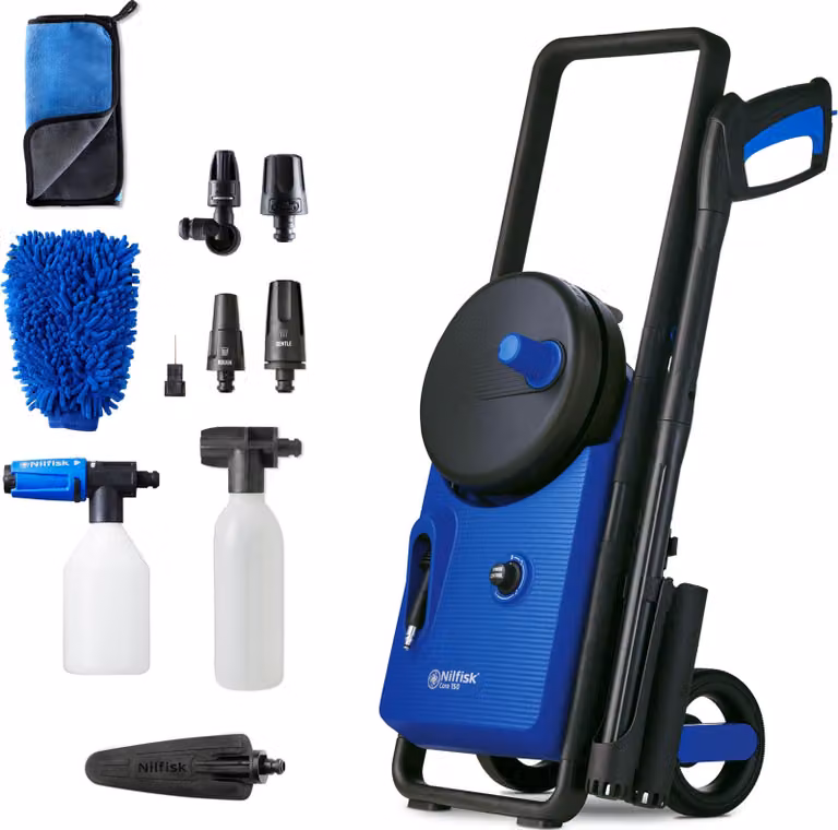 Nilfisk Core 150-10 PowerControl LUXURY CAR WASH Idropulitrice verticale elettrica 468 l/h 2000 W Blu