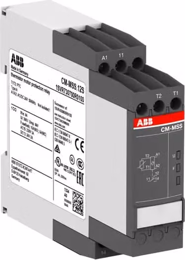 CM-MSS.12S Relè di protezione motore a termistore 1We, 24 V CA/CC 1SVR730700R0100