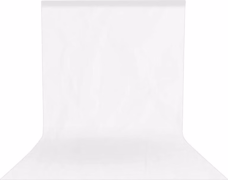 Sfondo verde per fotografia, materiale di mussola, design monocromatico, opzioni di colore versatili, BIANCO, 6000x3000