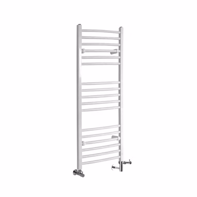 Scaldasalviette Misto Curvo Bianco 1200x500mm 480W - Termoarredo Bagno - Design Moderno - Ive