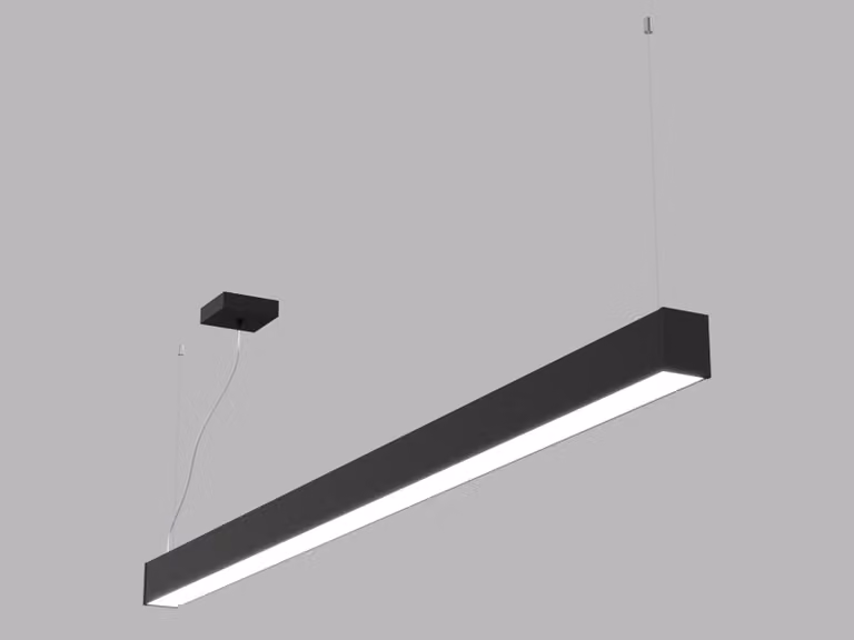 LED2 3238253D Lampada a sospensione NOLI II 150 P-Z, B DALI/PUSH 60W 3000K/3500K/4000K nera